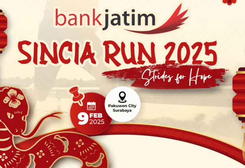 Sincia Run 2025 in Surabaya