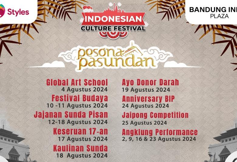 Indonesian Culture Festival Bandung Indah Plaza