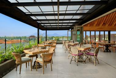 An Elevated Breakfast Experience At Above Rooftop Lounge & Bar, Four Points by Sheraton Bali, Seminyak