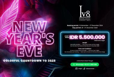 End-Year tropical getaway at Lv8 Resort Hotel 