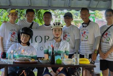 MORA Group Support Local Tourism in Tour De Menoreh and Jogja Cultural Wellness Festival