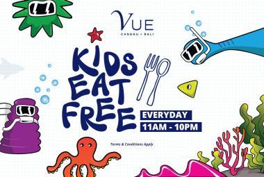 Enjoy a Family Paradise at VUE Canggu – Kids Eat Free!