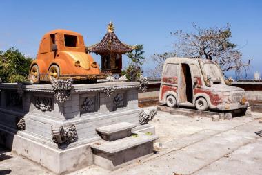 The Enigmatic Charm of Pura Paluang: Bali's Peculiar Car Temple